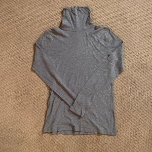 Small dark gray JCrew turtle neck